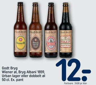 REMA 1000 Godt bryg specialøl tilbud