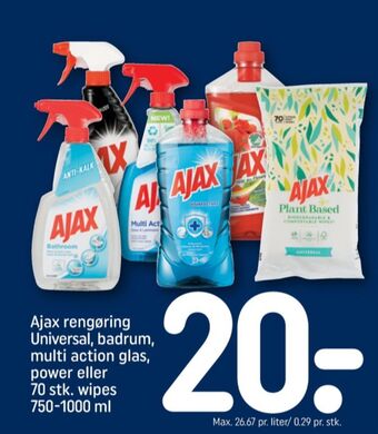 REMA 1000 Ajax rengøring - universal tilbud