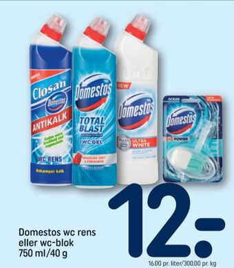 REMA 1000 Domestos wc-rens tilbud