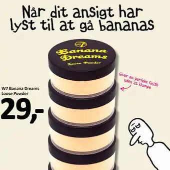W7 Banana Dreams Loose Powder