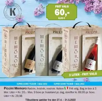 Piccini Memoro 3 Liter