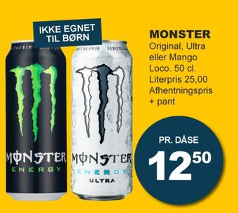 Let-Køb Monster energidrik tilbud