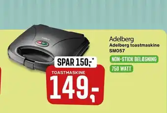 Adelberg toastmaskine SM057