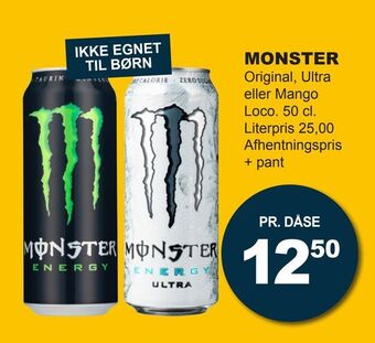 Let-Køb Monster tilbud