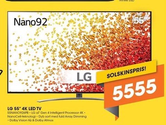 Expert LG 55" 4K LED TV tilbud
