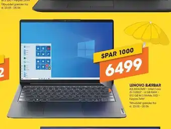 Lenovo bærbar