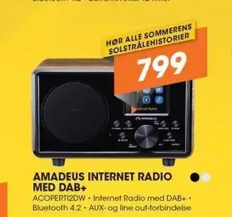 Expert Amadeus Internet Radio m. DAB+ tilbud