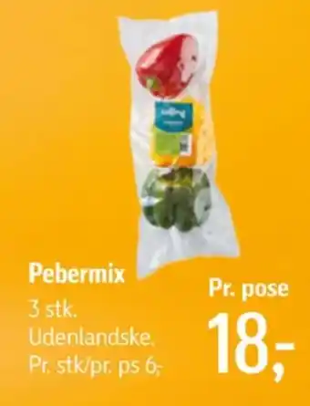 Føtex Salling peberfrugt tilbud