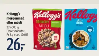 Føtex All-bran morgenmadsprodukt tilbud