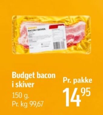 Føtex Budget baconskiver tilbud