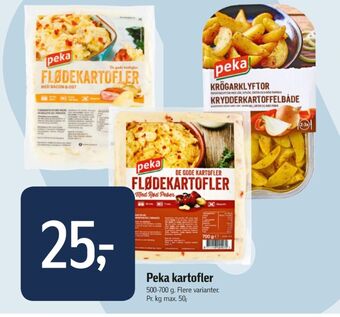 Føtex Peka flødekartofler tilbud