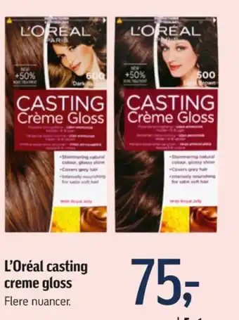 Føtex Casting creme gloss hårfarve tilbud