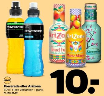 Netto Powerade energidrik tilbud