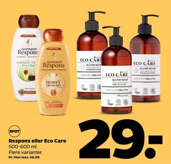 Netto Respons shampoo tilbud