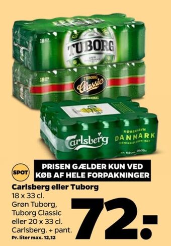 Netto Grøn øl tilbud