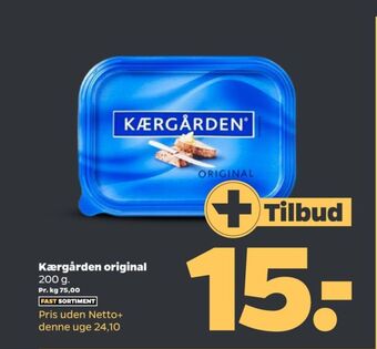 Netto Kærgården smørbar tilbud
