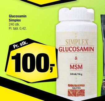 Calle Glucosamin Simplex tilbud