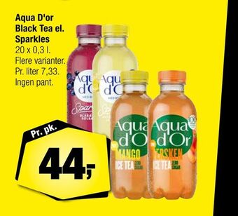 Calle Aqua D'or Black Tea el. Sparkles tilbud
