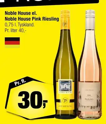 Calle Noble House el. Noble House Pink Riesling tilbud