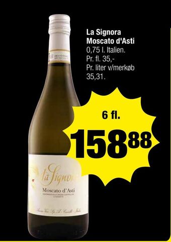 Calle La Signora Moscato d'Asti tilbud