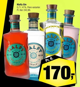 Calle Malfy Gin tilbud