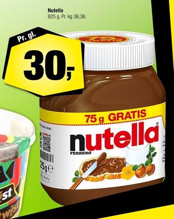 Calle Nutella tilbud
