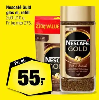 Calle Nescafé Guld glas el. refill tilbud