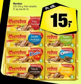 Calle Marabou tilbud