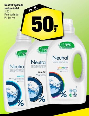 Calle Neutral flydende vaskemiddel tilbud