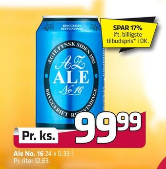 Fleggaard Ale No. 16 tilbud