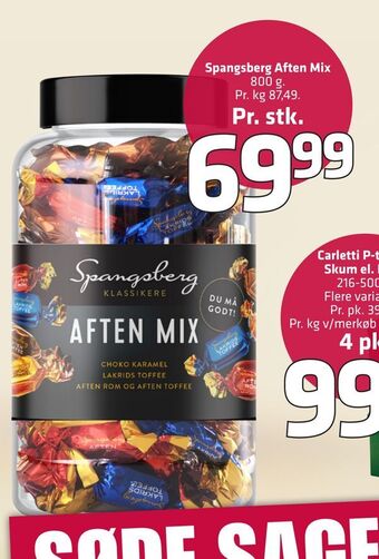 Fleggaard Spangsberg Aften Mix tilbud