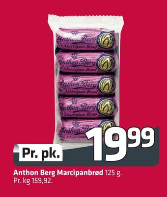 Fleggaard Anthon Berg Marcipanbrød tilbud