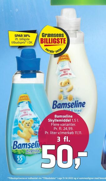 Fleggaard Bamseline Skyllemiddel tilbud