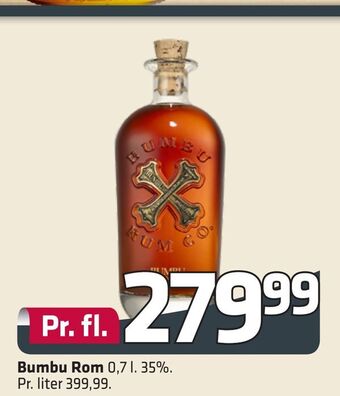 Fleggaard Bumbu Rom tilbud