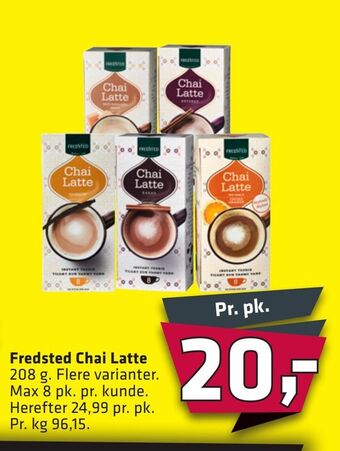 Fredsted Chai Latte