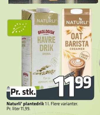 Naturli' plantedrik