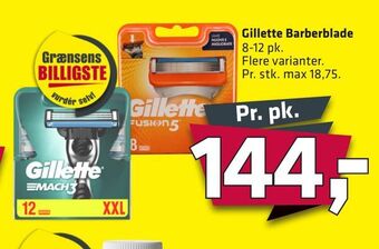 Fleggaard Gillette Barberblade tilbud