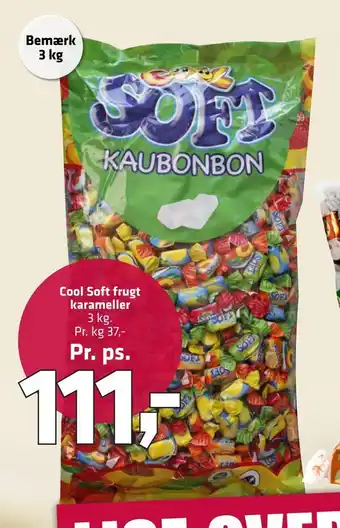 Fleggaard Cool Soft frugt karameller tilbud