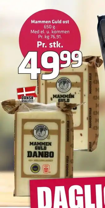 Fleggaard Mammen Guld ost tilbud