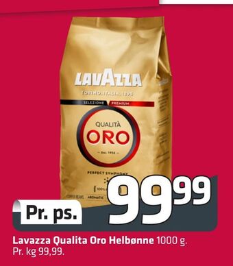 Fleggaard Lavazza Qualita Oro Helbønne tilbud