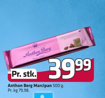Fleggaard Anthon Berg Marcipan tilbud