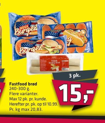 Fleggaard Fastfood brød tilbud