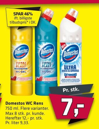 Fleggaard Domestos WC Rens tilbud