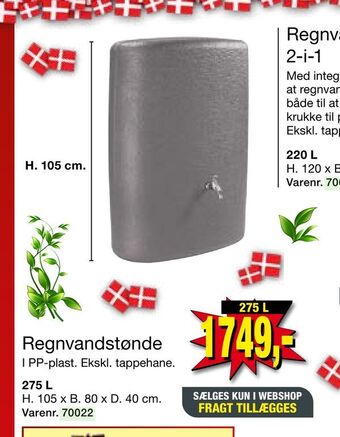 Harald Nyborg Regnvandstønde tilbud