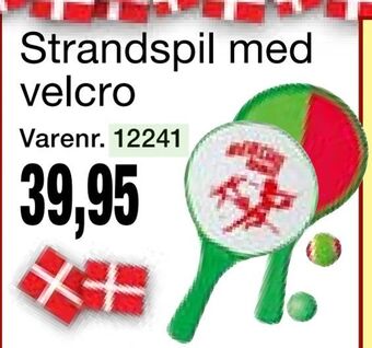 Harald Nyborg Strandspil med velcro tilbud