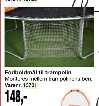 Harald Nyborg Fodboldmål til trampolin tilbud