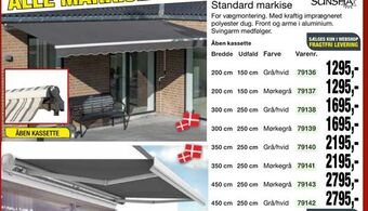 Harald Nyborg Standard markise tilbud