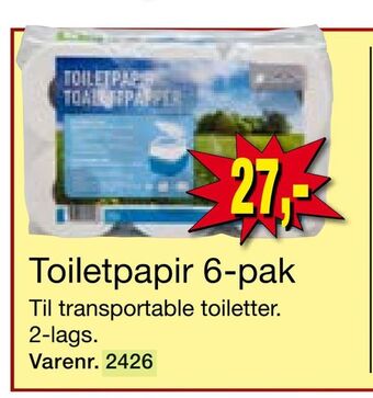 Toiletpapir 6-pak