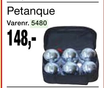Harald Nyborg Petanque tilbud