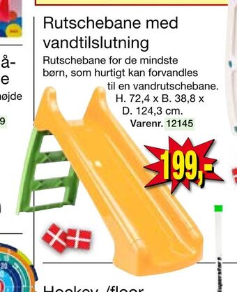 Harald Nyborg Rutschebane med vandtilslutning tilbud